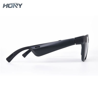 Per colore nero polarizzato rettangolare degli audio occhiali da sole di Bluetooth di tenore delle strutture di