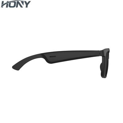 Audio occhiali da sole astuti UV400 con il nero del negativo per la stampa di cartamoneta M/L di connettività di Bluetooth