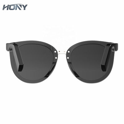 TR90 Ray Protection Sunglasses With Built uv in orecchio aperto delle cuffie