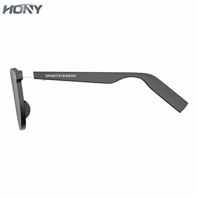 occhiali da sole senza fili di  Bluetooth di musica della lente di nylon di 160h Hd audio