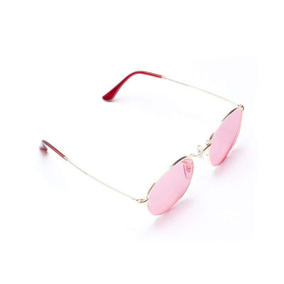 Protezione degli occhiali da sole UVA di terapia di colore di Rose Lens Chakra Mood Light