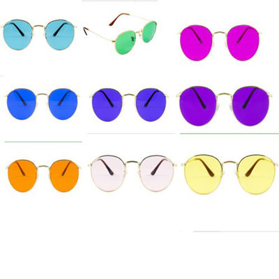 Protezione degli occhiali da sole UVA di terapia di colore di Rose Lens Chakra Mood Light