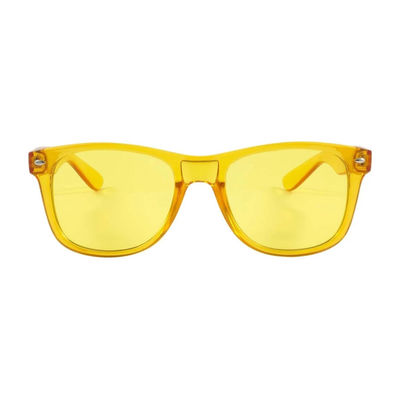I vetri leggeri di guarigione di Chakra di terapia di vetro di terapia colorano gli occhiali da sole