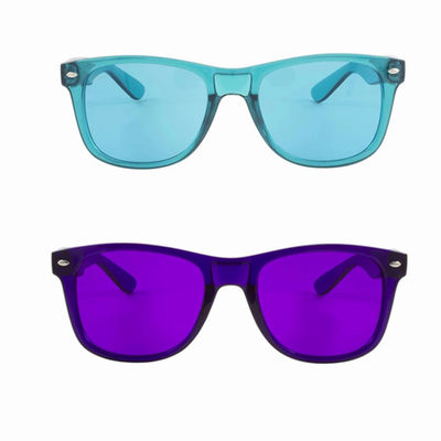 L'umore si rilassa i vetri di terapia di colore ha colorato il Sun Glassess della lente per gli uomini delle donne unisex