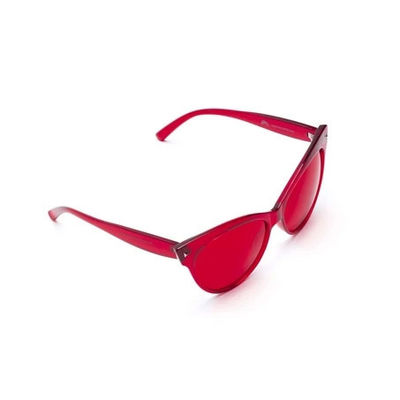 Vetri su ordinazione di Logo Protective Color Therapy Sun degli occhiali da sole d'avanguardia delle tonalità delle donne