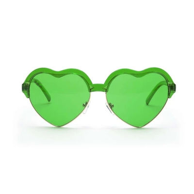 Esponga al sole le donne di vetro gli occhiali da sole d'avanguardia che di vetro del cuore Uv400 accendono il miglioramento dei vetri