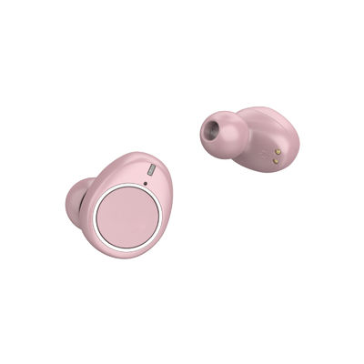 Trasduttore auricolare attivo 43mAh di Mini Pink Bluetooth TWS di annullamento di rumore