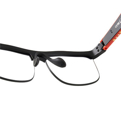 Anti occhiali da sole senza fili astuti UV di nylon del trasduttore auricolare di Bluetooth di vetro di sport TR90